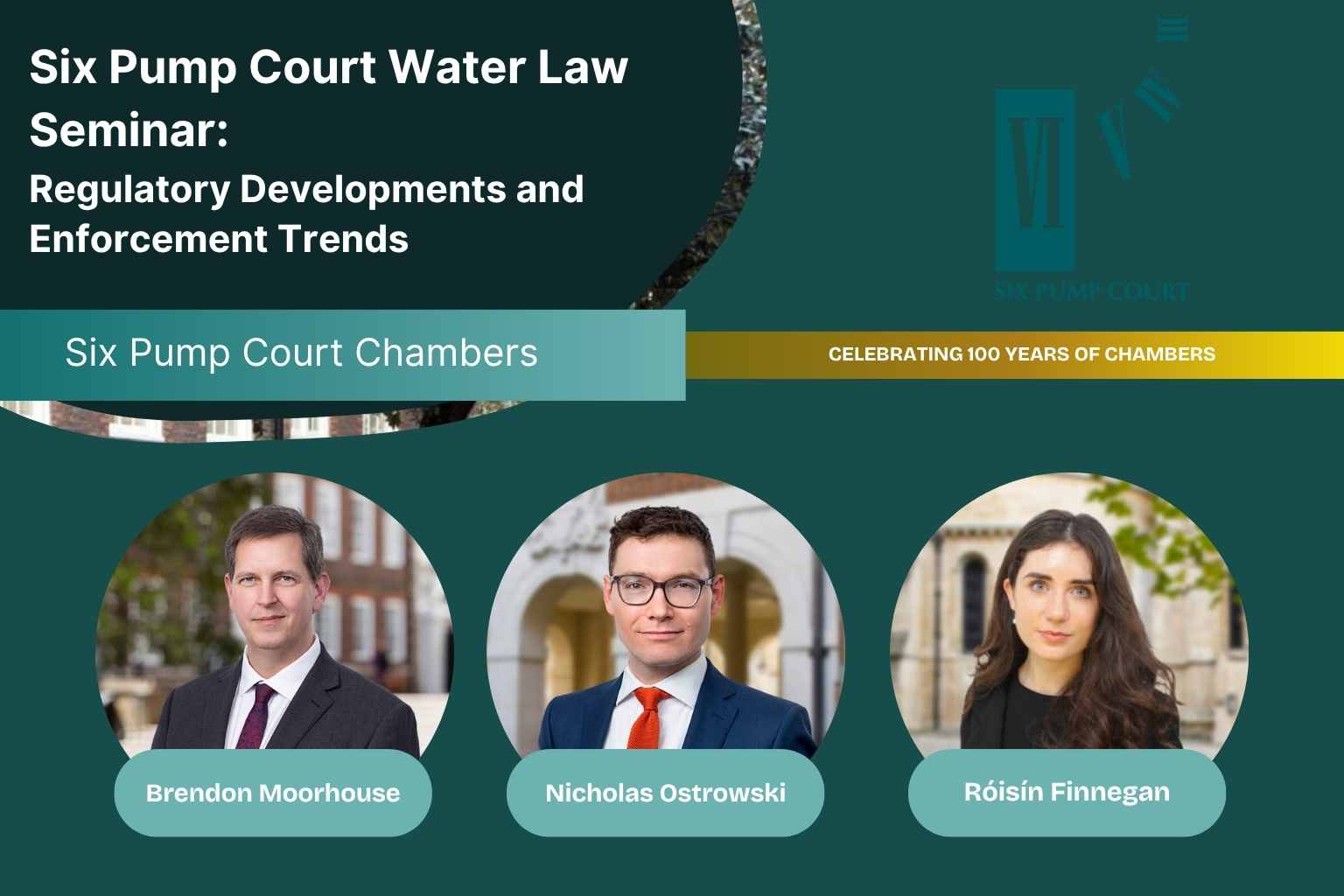 Six Pump Court Water Law Seminar: Regulatory Developments and ...